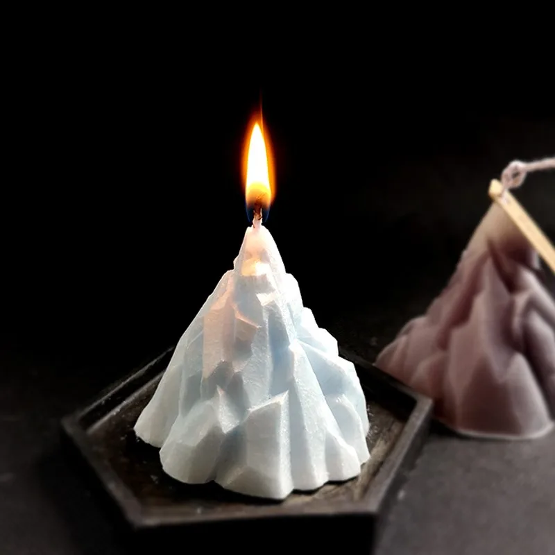 

3D форма для свечей Айсберг для самостоятельного изготовления свечей, форма для мыла, силиконовая форма для самостоятельного изготовления, ...