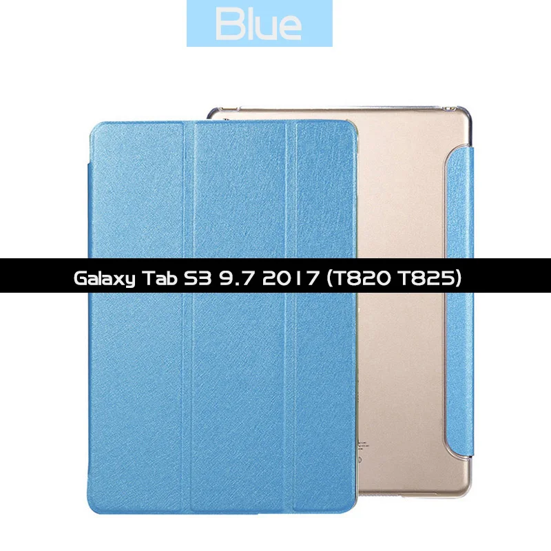 SM-T820 SM-T825 Для samsung Galaxy TAB S3 9," SM-T820 T825 Флип из искусственной кожи чехол тонкий стенд смарт-чехол для Galaxy TAB S 3 9,7 дюймов чехол для планшета - Цвет: SM-T820 SM-T825