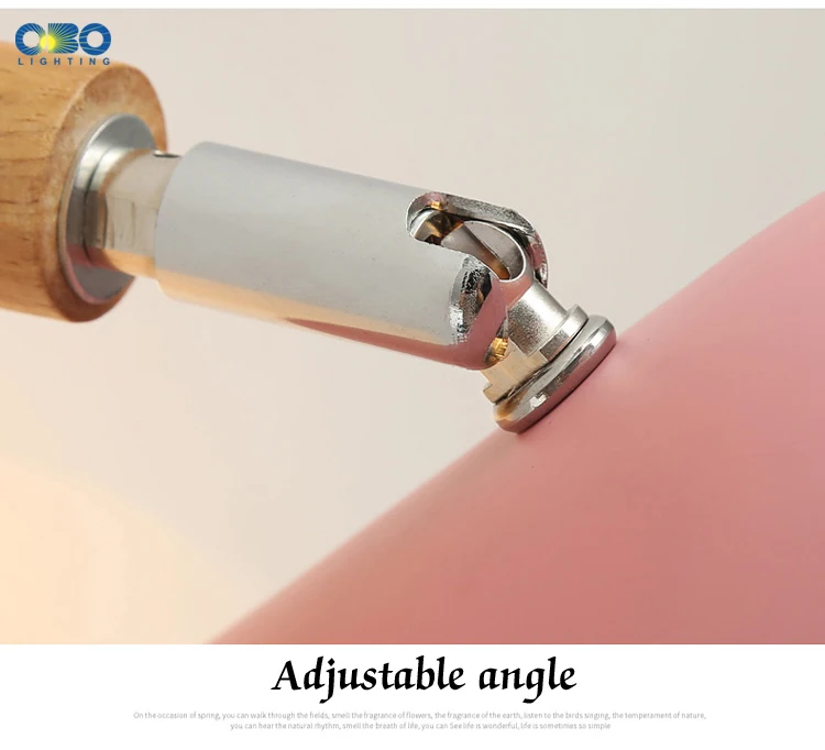 Современный настенный светильник красочный Макарон несколько направления