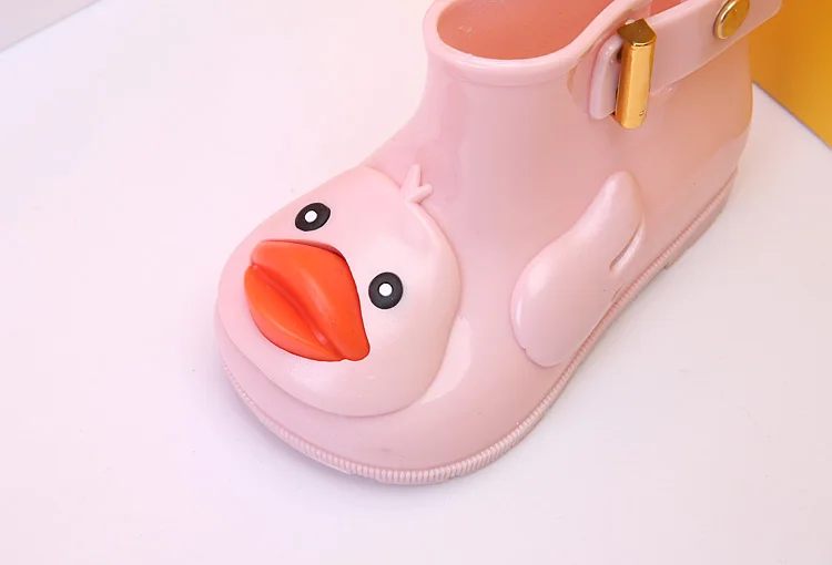 Mini Melissa/3 цвета; резиновые сапоги; Новинка года; нескользящие желе резиновые сапоги для мальчиков и девочек; Melissa; обувь с Микки Маусом; прозрачная детская водонепроницаемая обувь