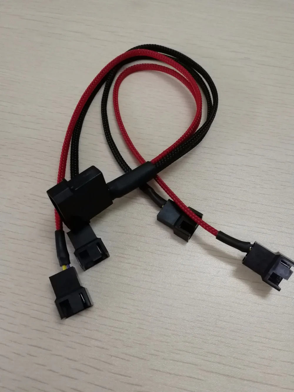 30 см PC DIY ATX 4Pin 4P IDE Molex до 4*12 В разъем охлаждения разветвитель вентилятора питания