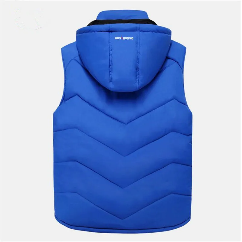 

Vest Men New Nice Autumn Winter Warm Sleeveless Jacket Army Waistcoat Men Vest Fashion Casual Coats Down Feather Thick Male
