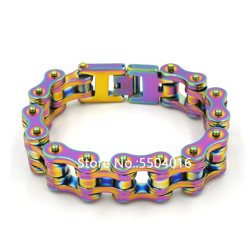 Аксессуары для мужчин и женщин Байкерский браслет панк-рок нержавеющая сталь