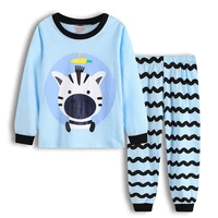 autumn boys long sleeve casual cotton children clothins sets grey childrens cotton cartoon baby girls clothes pajamas suits