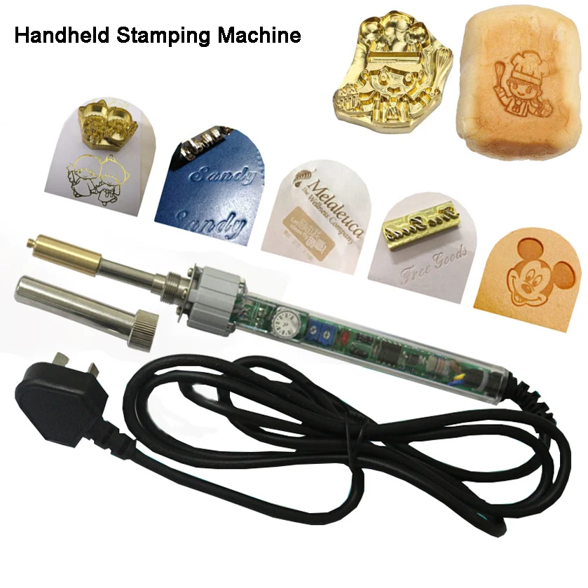 Горячая Распродажа машина для горячего тиснения логотипа на заказ ручной