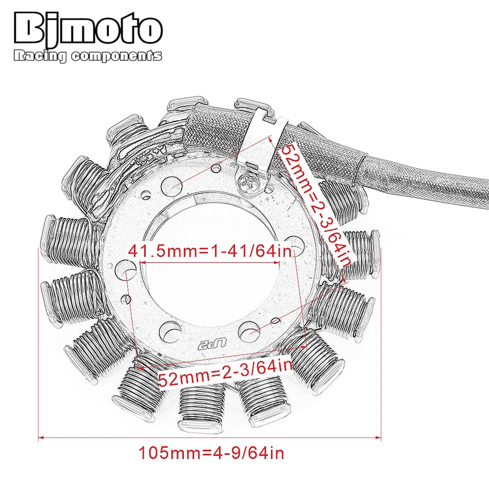 Катушка статора 21003-0053 для Kawasaki VN900 Vulcan 900 Classic LT Custom 2007 2008 2009 2010 2011 2012 2013 2014 2015 2016 2017 |