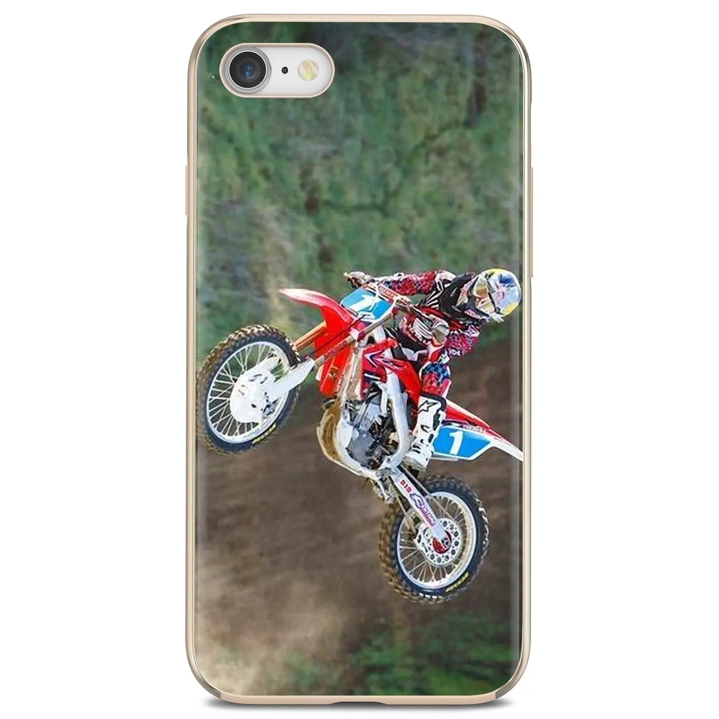 For Xiaomi Redmi 4A 7A S2 Note 8 3 3S 4 4X 5 Plus 6 7 6A Pro Pocophone F1 Soft TPU Case motocross girl riders Pattern motorcycle | Мобильные