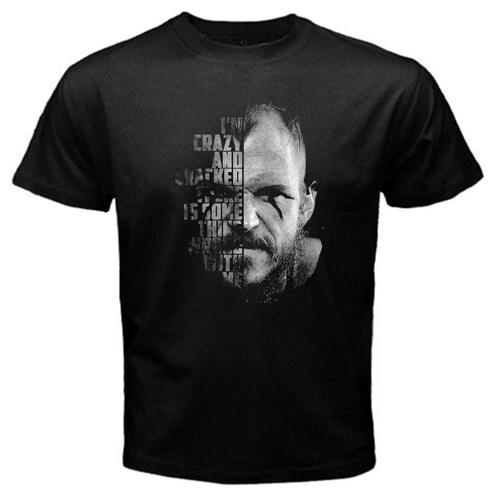 

Floki The Vikings Ragnar Lothbrook Rollo Norse Norway Thor Lagertha Black New 2020 Popular Brand High-Quality O Neck Shirt