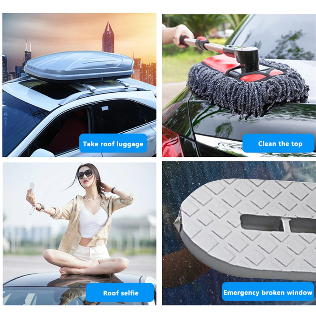 Универсальная Складная Педаль для двери автомобиля портативная компактная