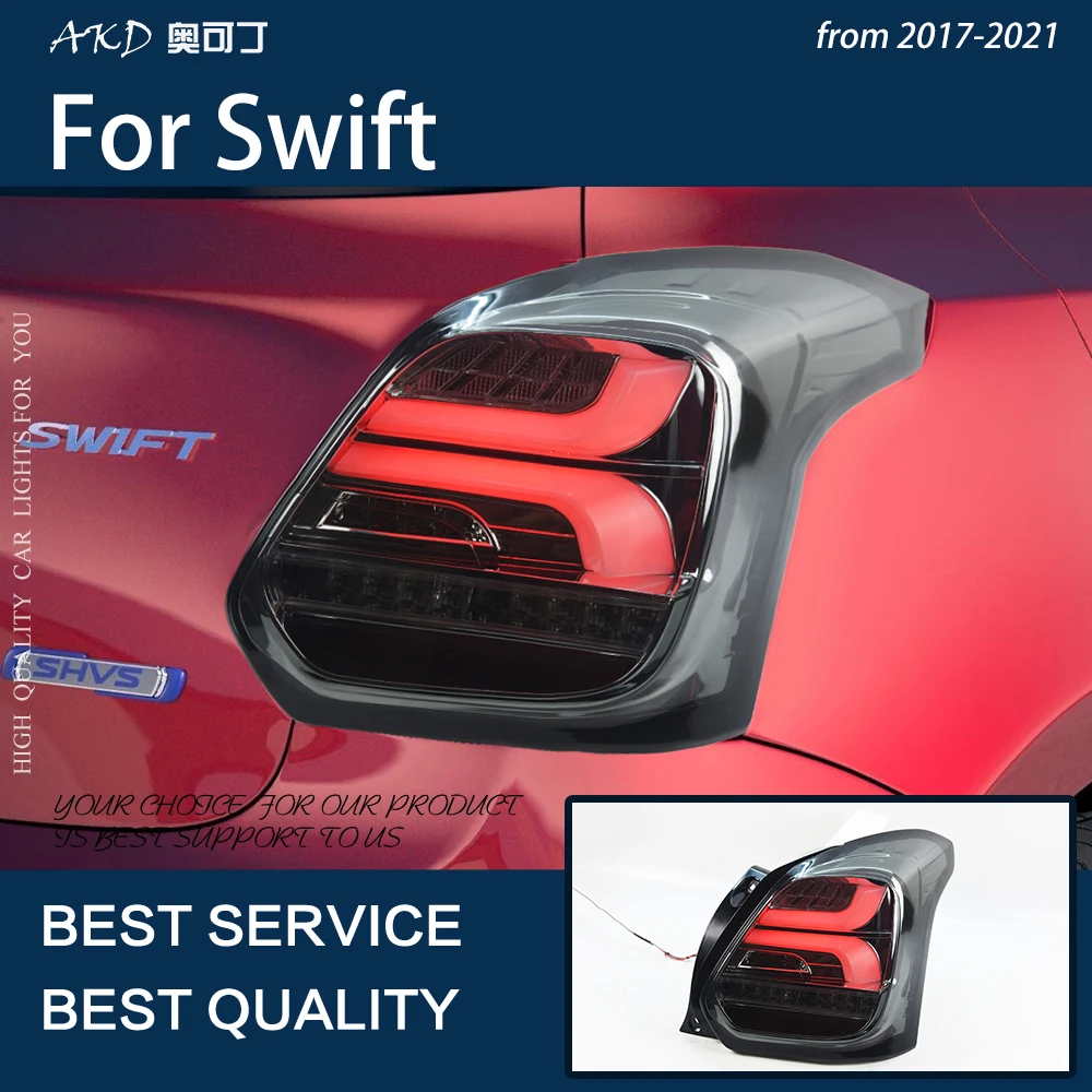 Автомобильные фары для Swift 2016-2021 светодиодный задние фонари противотуманные