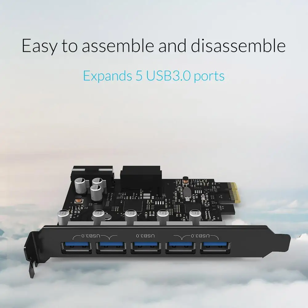 orico usb 30 5 порты hub адаптер внешний ко