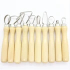 10 шт., инструменты для работы с керамикой