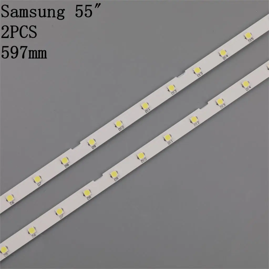 

LED strip 40 leds for AOT_55_NU7300_NU7100_2x40_3030C BN96-45913A 15485A UN55NU7300 UE55NU7105 UE55NU7170U UE55NU7300U STS550AU9
