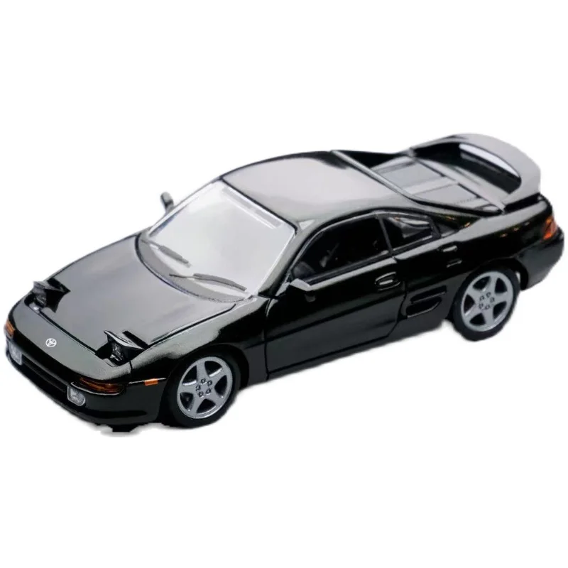 

MicroTurbo1:64 JDM MR2 SW20 Jump light version Metallic black Collector Edition Metal Diecast Model Race Car Kids Toys Gift