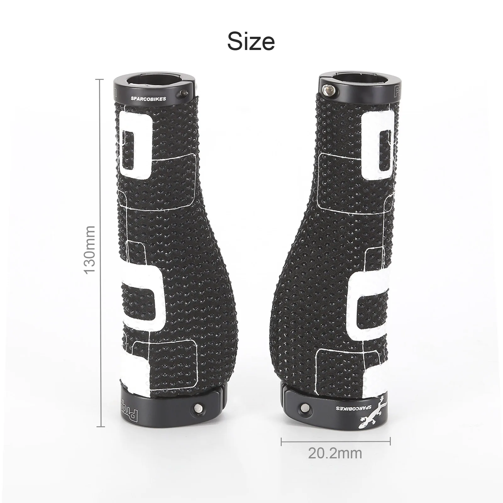 

MTB Bike Grips Handlebar Grip Bicycle Grips Cover MTB Anti-slip Shockproof High Fiber PU Silicone Rubber Cycling Bicycle Parts