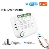 tuya wifi smart light switch module smart home automation diy breaker supports 2 way control work with alexa google home