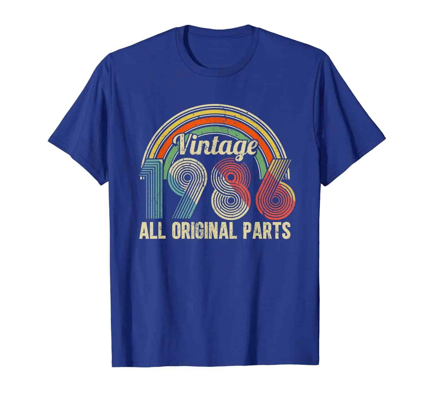 

Retro Vintage 1986 T-Shirt Happy 33rd Birthday