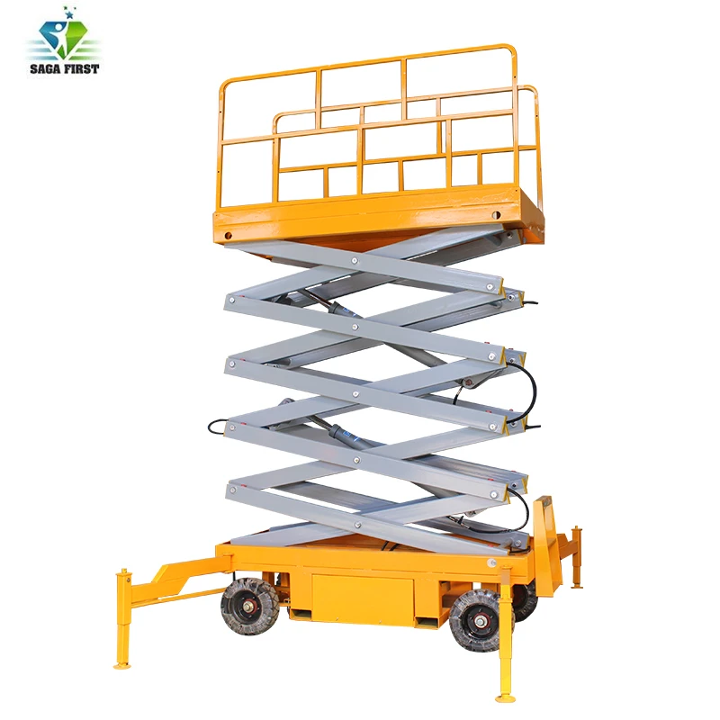 

Недорогой портативный мобильный ножничный мини-электрический ножничный подъемник