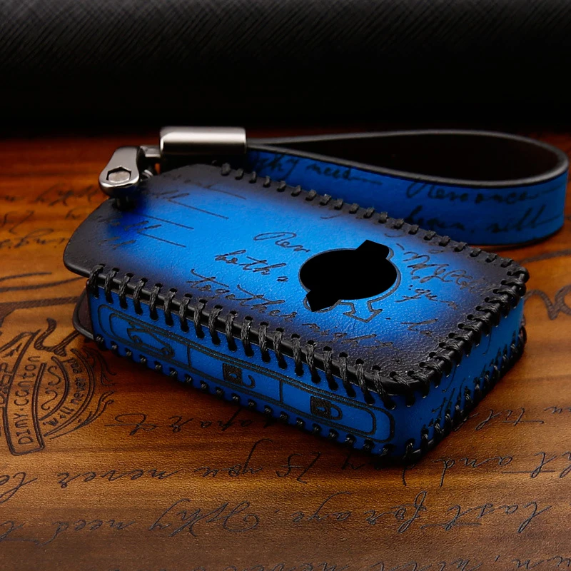 

New Car Special Key Cover for Volvo XC60/S60L/S90/xc90/V40/XC40 Leather Car Remote Control Key Bag Buckle Decorative Accessories