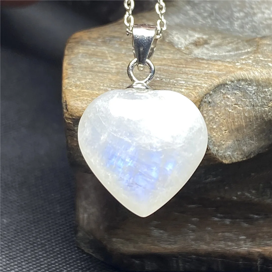 Натуральный голубой светильник лунного камня из желтого золота стильный