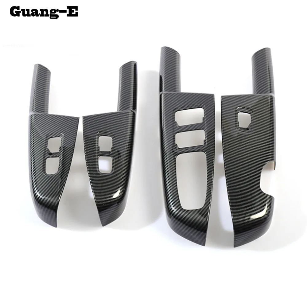 Автомобильная ABS хромированная Внутренняя дверь окно стекло переключатель