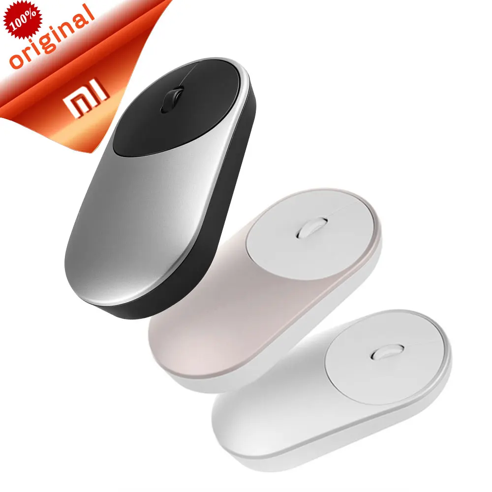 Оригинальная Xiaomi mi, беспроводная мышь, портативные игровые мыши, Alu mi nium, сплав ABS, 2,4 ГГц, Wi-Fi, Bluetooth, 4,0, управление