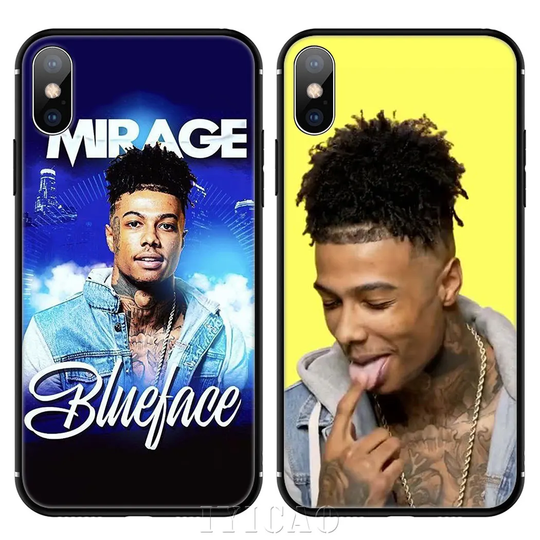 Мягкий силиконовый чехол для телефона Blueface Rapper для iPhone 11 Pro Max XR X XS Max 6 6S 7 8 Plus 5 5S SE