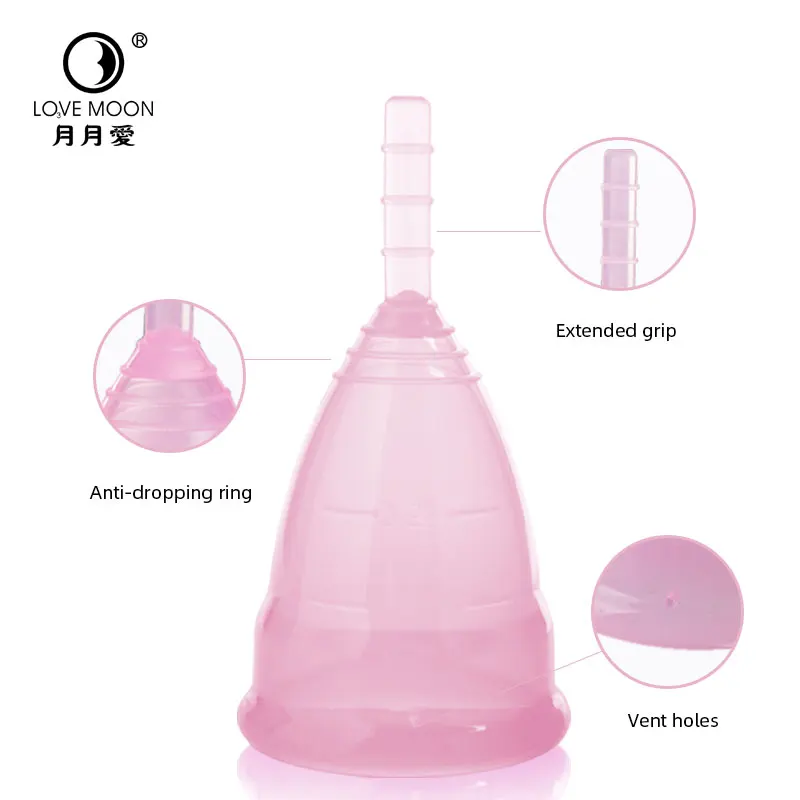 500 шт. менструальные чаши Здравоохранение для женщин менструальная чаша из