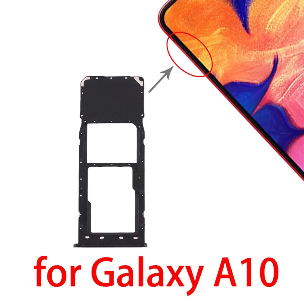 Лоток для sim-карт + лоток карт Micro SD Samsung Galaxy A20 A30 A50/A10 оригинальный адаптер Nano SIM |