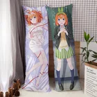 Чехол для подушки с изображением квинтэссенции, дакимакура, аниме, Накано, йотсуба, обнимающая тело, двусторонняя наволочка для постельного белья
