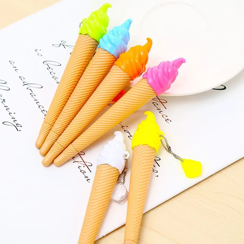 12 шт./компл. Новинка мороженое гелевыми чернилами Еда весело классного школьного