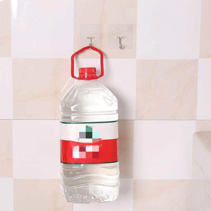 Лидер продаж 2 шт. прочная прозрачная настенная вешалка стойка Space Saver