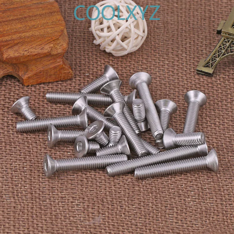 304 нержавеющая сталь Шестигранная розетка с плоской головкой машина винт