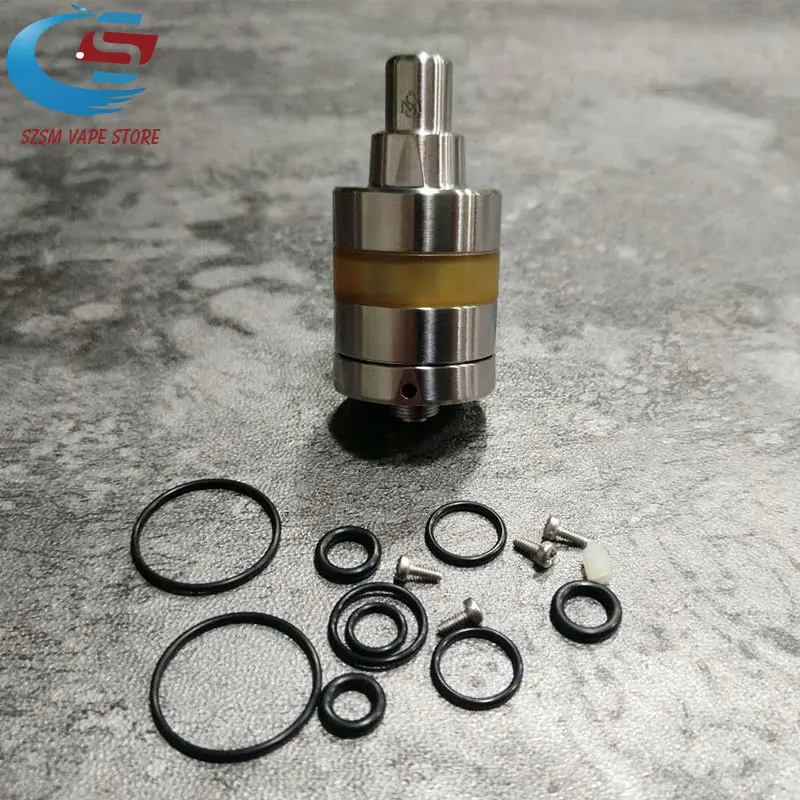 Атомайзер KAYFUN LITE 22/24 мм для рта Lite RTA 316 ss 2/3.5 мл емкость с регулируемой емкостью