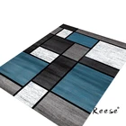 Новая модель, коврик для комнаты, цветной геометрический Коврик, для гостиной, Настраиваемый размер, противоскользящий, легко моется и хранится, защита пола