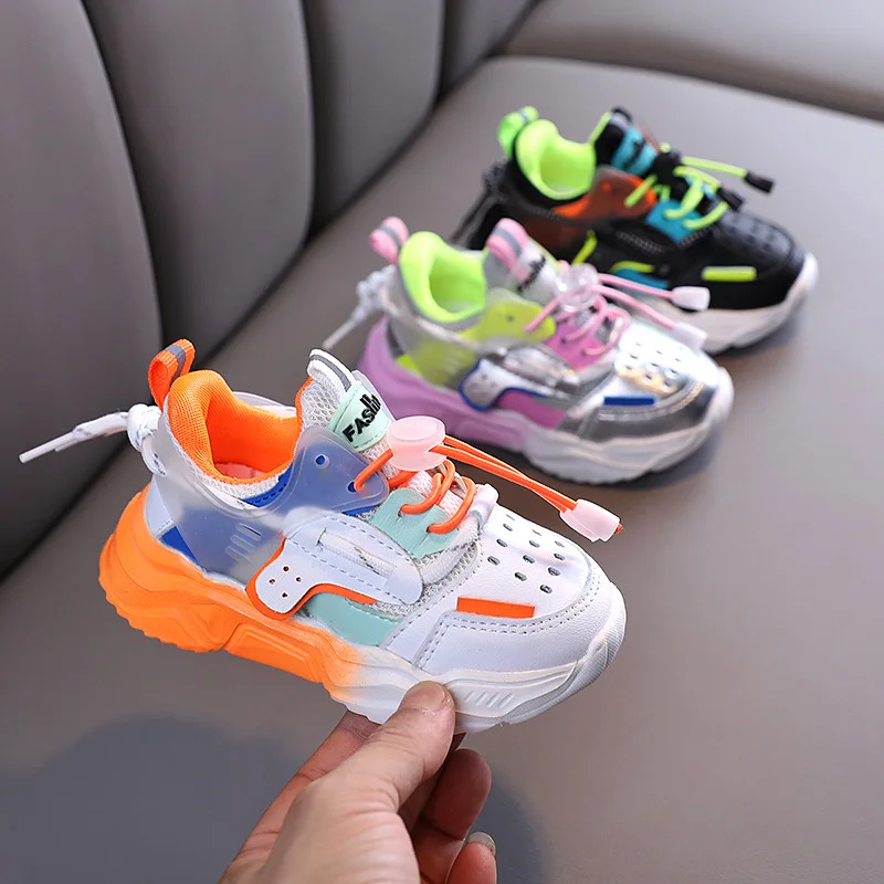 Zapatos informales para beb&eacute;s y ni&ntilde;os, zapatillas antideslizantes de fondo suave, transpirables, a la moda, para exteriores, Oto&ntilde;o, 2020-0