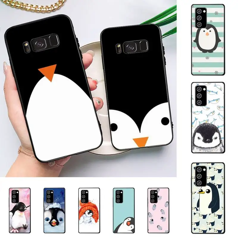 

Cute Lovely Penguin Phone Case For Samsung Galaxy Note 10Pro 20ultra cover for note 20 note10lite M30S