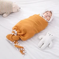 cotton muslin baby girl boy blankets newborn toddler summer receiving blanket infant sleeping quilt bed cover couette musselin