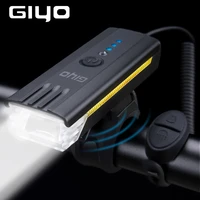 giyo night cycling flashlight for bicycle horn remote control bicycle lighting waterproof mtb road bike light handlebar lamp