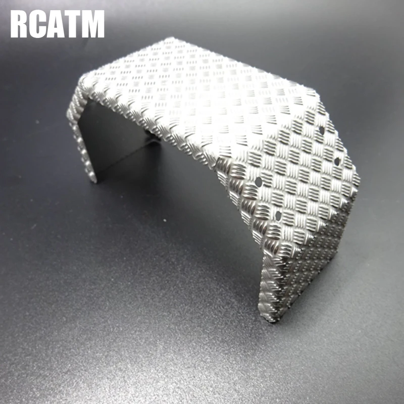 1 пара металлических нескользящих передних крышек для 1/14 Tamiya RC грузовика