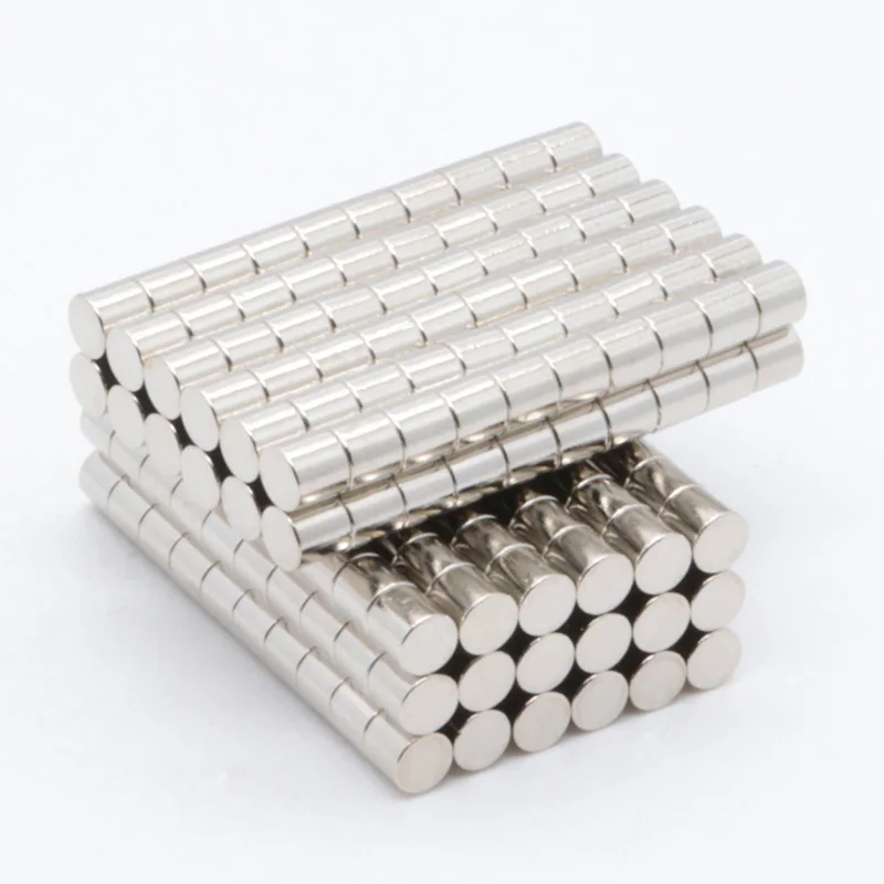 1000pcs 4x4mm N35 Disc Strong Rare Earth Neodymium permanent magnet Dia 4mmx4mm NdFeB Mini Permenant Round Magnets | Обустройство