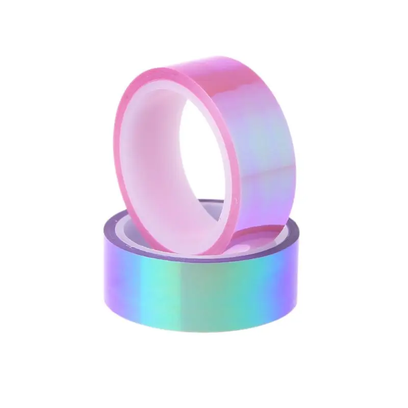 

Rhythmic Gymnastics Decoration Holographic Glitter Tape Ring Stick Accessory 15mm*5m Stationery Decorative DIY Masking