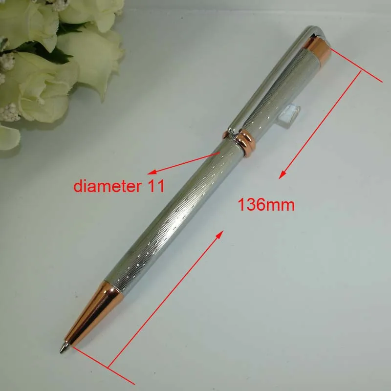Новейшая шариковая ручка уникальный дизайн Гравировальный узор высокое