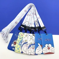 cartoon animation doraemon lanyard card holder id card holder suitable for offices schools exhibitions lanyard card holder gift