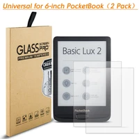 pocketbook touch lux 4 5touch hd 3basic 4basic lux 2pocketbook 633 color screen protector 6 inch hd tempered film 2 packs