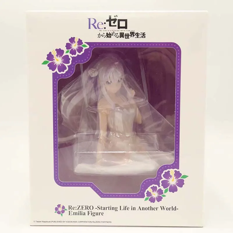 

ReLife in a Different World from Zero Rem / Ram / Emilia Pajamas Ver. Figure Models Collectible Toys