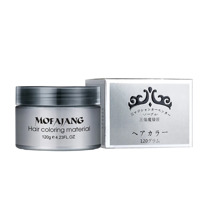 7 цветов временная краска для волос крем окрашивания одноразовая формовочная