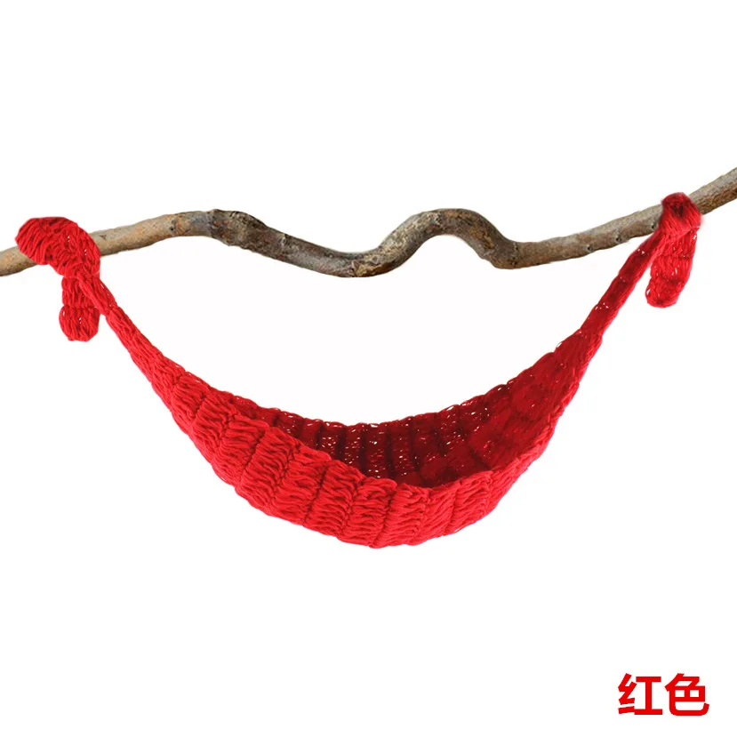 

Soft Handwoven Baby Hammock Bed Swing Wall Hanging Fotografia For Baby Photography Net Bag Bebes Accesorios Recien Nacido
