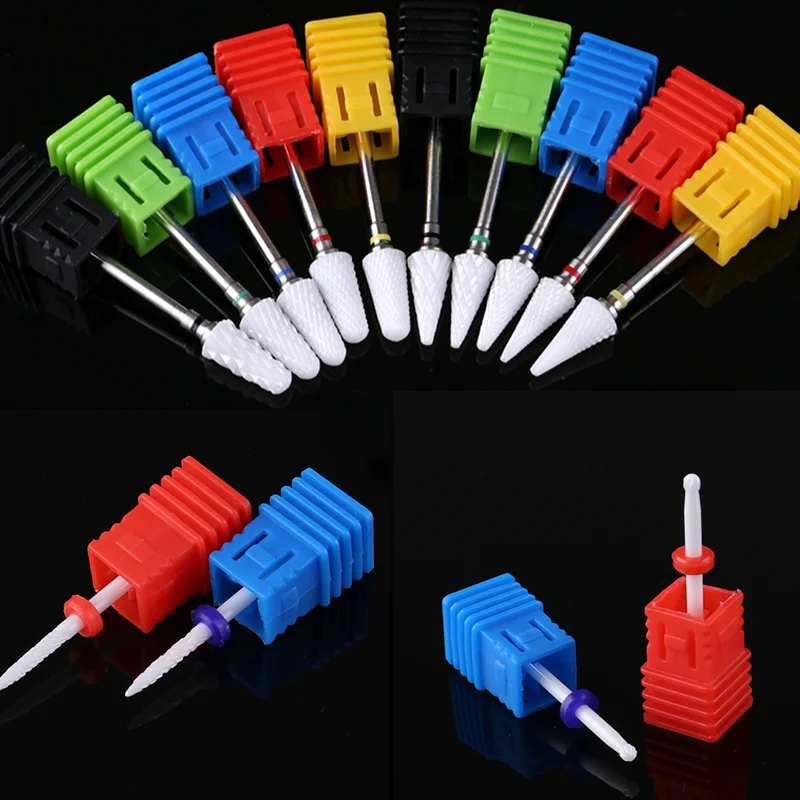 1pcs Tungsten Carbide Nail Drill Bit Electric Manicure Drill Machine Replacement Gringing Heads for Acrylic Gel Polishing Remove images - 6