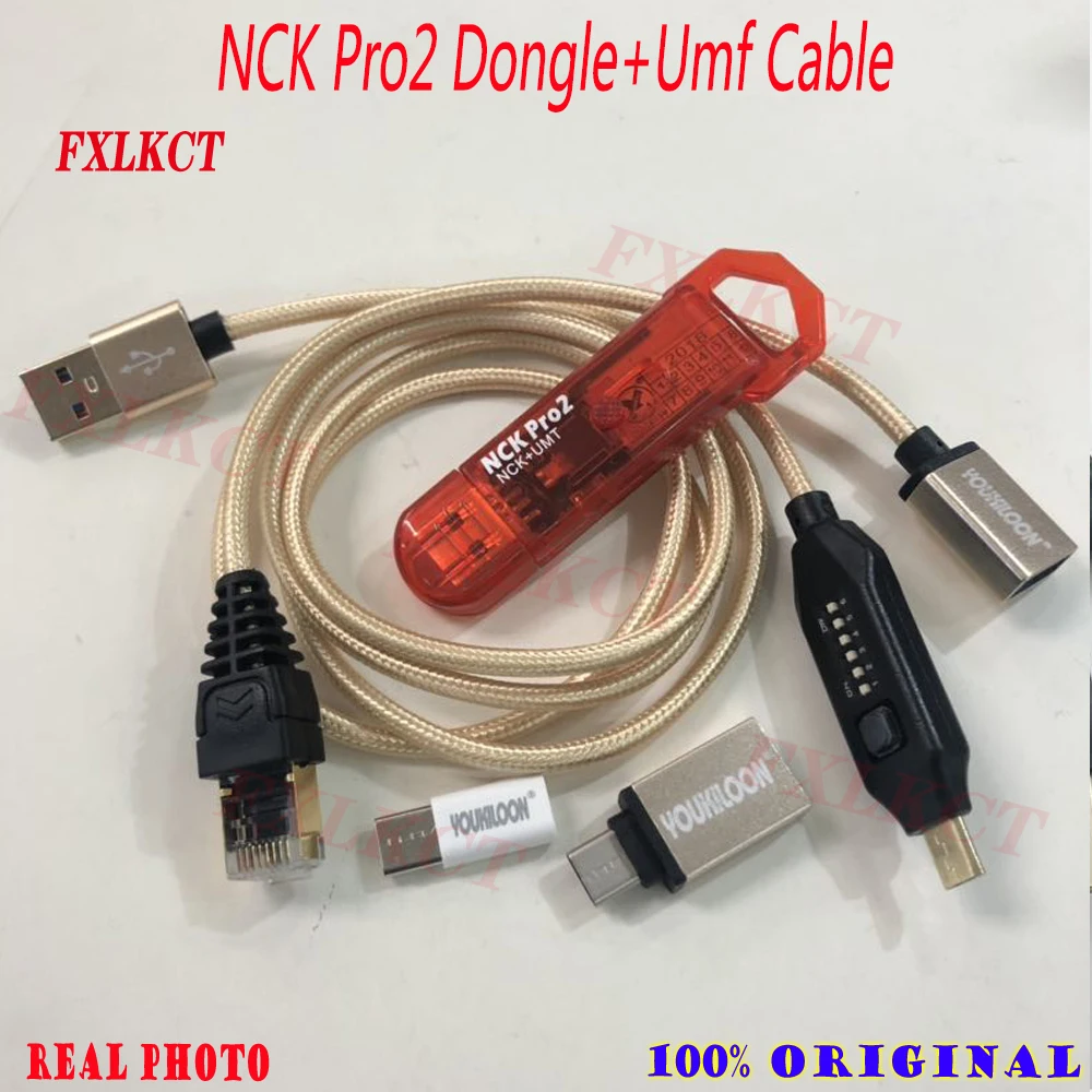 

100% Original NCK Pro Dongle NCK Pro2 Dongl nck key NCK DONGLE+UMT DONGLE 2 in1+UMF ALL Boot cable fast shipping